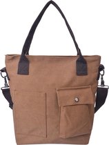 Juleeze Handtas Dames 19x11x33 cm Bruin Synthetisch Tas Damestas