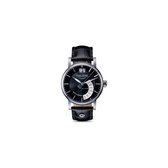 Bruno Soehnle Heren horloges quartz analoog One Size Zwart Zilver 32003363