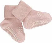 GoBabyGo - Bamboe Antislip Sokjes - Sokken - Soft Pink - 12-24 maanden