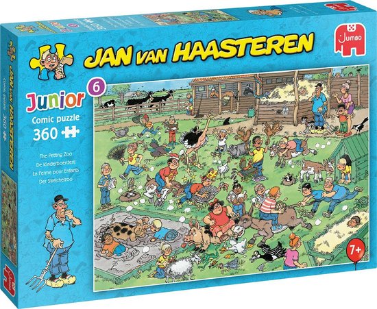 Veronderstellen metriek Ambtenaren Jan van Haasteren Junior De Kinderboerderij puzzel - 360 stukjes -  Kinderpuzzel | bol.com