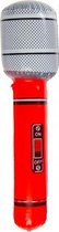 opblaasbare microfoon 24 cm rood