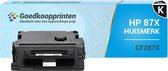 Huismerk voor HP 87X toner / HP CF287X toner cartridge Zwart (20.000 afdrukken)