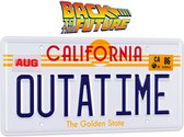 Back To The Future OUTATIME Licence Plate