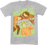 Waterparks Heren Tshirt -2XL- Dreamboy Grijs