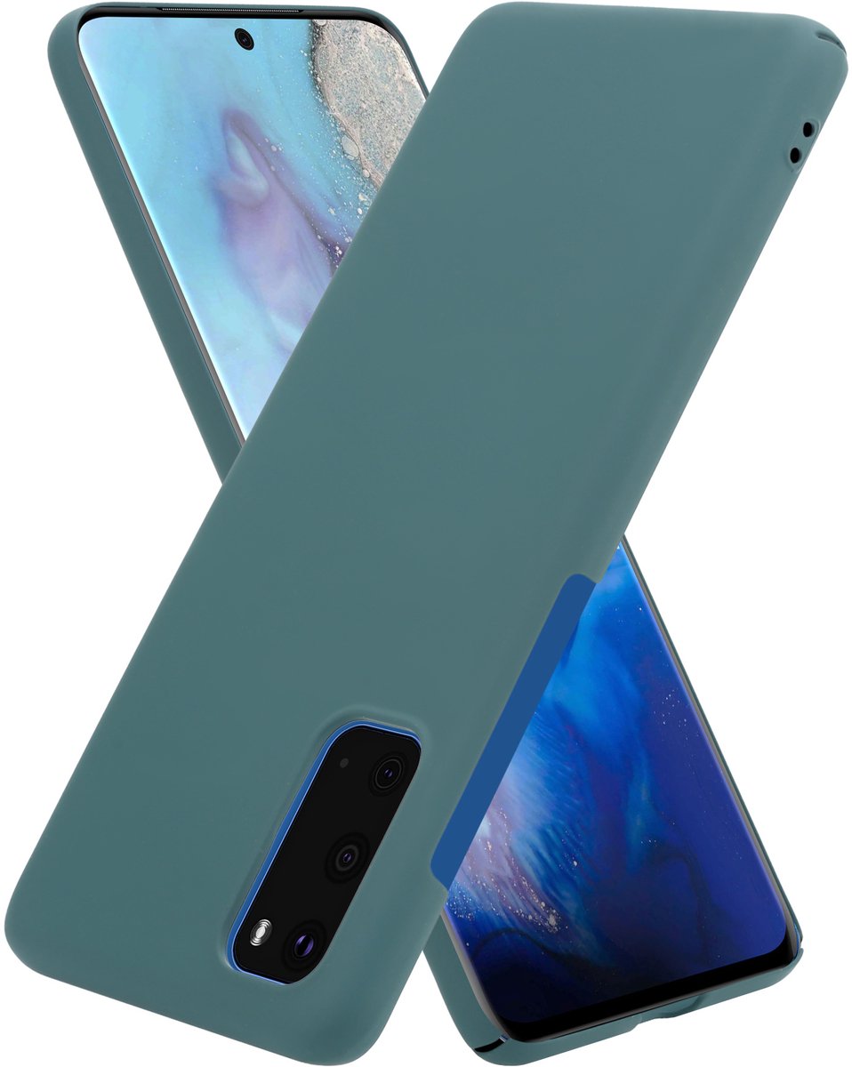 Slim case geschikt voor Samsung Galaxy S20 - groen