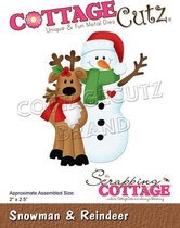 CottageCutz Snowman & Reindeer (CC-833)