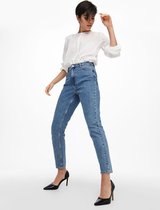 Only ONLJAGGER LIFE HIGH MOM ANKLE JEANS - Me Blue