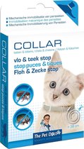 The Pet Doctor - Vlo en teek Stop Halsband Kat - Katten - Dierenverzorging - Handige halsband van 74 cm met fysisch-mechanische werking tegen vlooien, teken en mijten