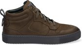 McGregor Heren Sneakers - Groen - Hoge Sneakers - Leer - Veters