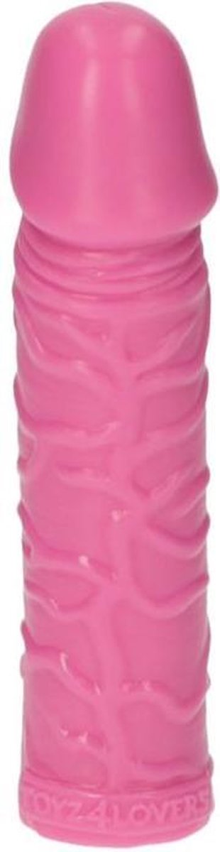 Goedkoopste Dildo Gustavo - 18 cm - Made in Italy - Biobased - Ftalaten vrij - Roze