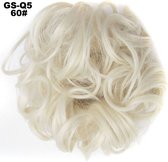 Haar Wrap, Brazilian hairextensions knotje blond 60#