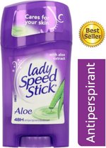 Lady Speed Stick Aloe Vera Deodorant Stick - 24H Zweet Bescherming & Anti Witte Strepen - Populairste Anti Transpirant Deo Stick - Deodorant Vrouw