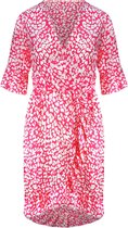 Leopard Dress Fuchsia