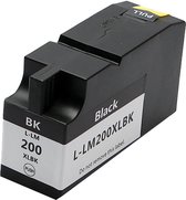 Huismerk inkt cartridge voor Lexmark 200/210xl Officeedge Pro 4000 zwart van ABC