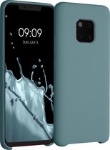 kwmobile telefoonhoesje voor Huawei Mate 20 Pro - Hoesje met siliconen coating - Smartphone case in Arctische nacht