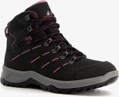 Mountain Peak leren dames wandelschoen - Zwart - Maat 41