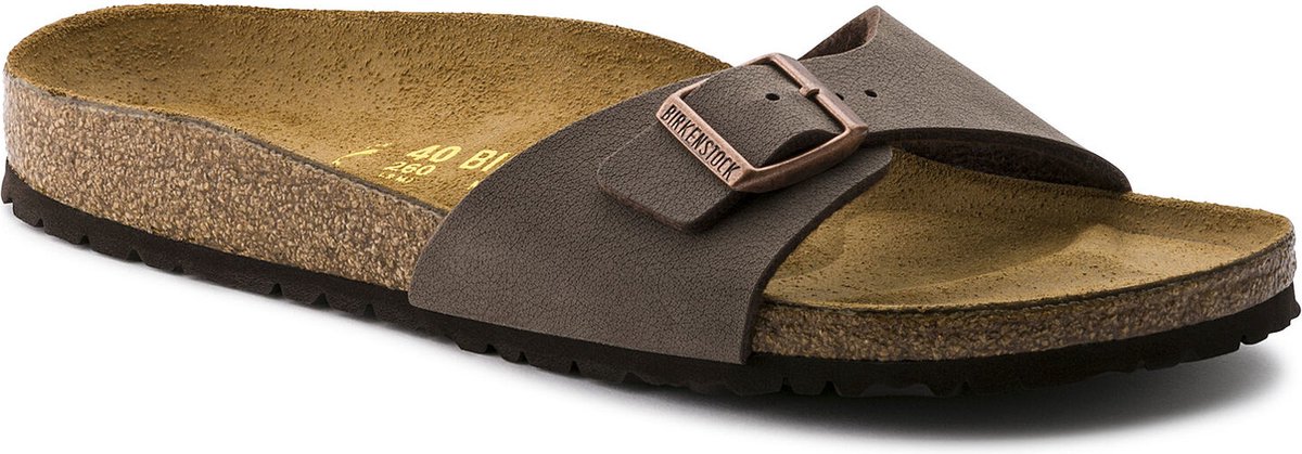 Birkenstock Madrid Dames Slippers Small fit Mocha