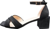 Cross Heels Zwart