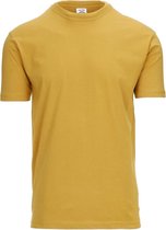 Fostex T-shirt Fostee plain mosterd