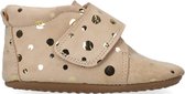 Pom Pom 1001 Babyschoenen -  Babyslofjes - Meisjes - Beige - Maat 20