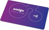 Digitale visitekaart - Business Card - Amigo NFC Business Card (Paars) - Digitale Identiteit - Draadloze gegevensoverdracht - Coronaproof - Innovatief - Innovatieve visitekaart - V