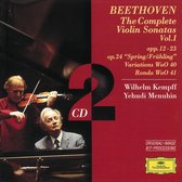 Wilhelm Kempff, Yehudi Menuhin - Beethoven: The Complete Violin Sonatas Vol.I (2 CD)