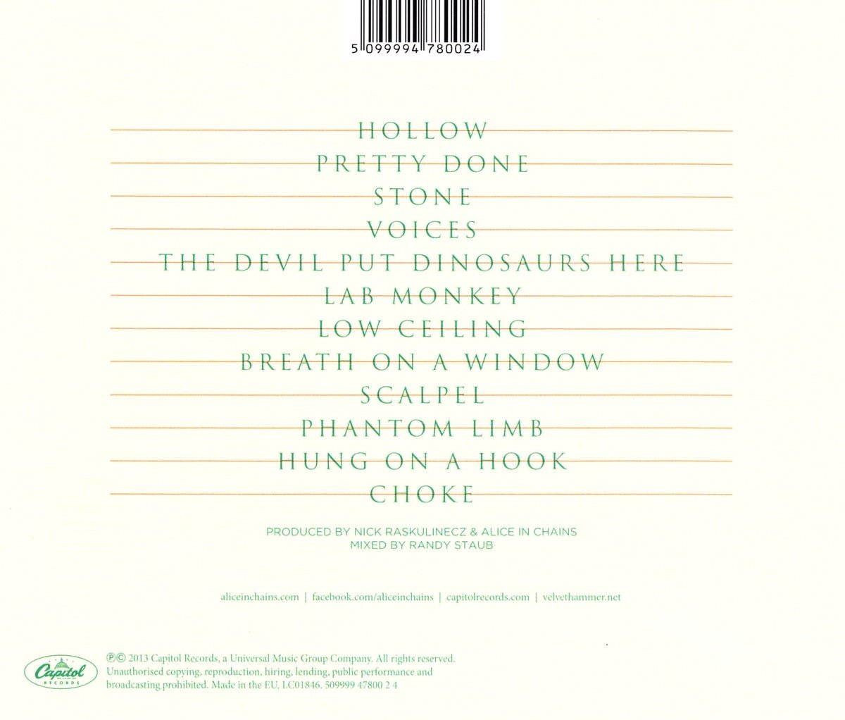 Alice In Chains - The Devil Put Dinosaurs Here (CD), Alice In Chains ...