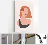 Abstract landscape poster collection. Set of contemporary art print templates - Modern Art Canvas - Vertical - 1768641623 - 115*75 Vertical