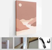 Abstract landscape poster collection. Set of contemporary art print templates. Nature backgrounds for your social media - Modern Art Canvas - Vertical - 1813494790 - 40-30 Vertical