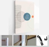 Set of Abstract Hand Painted Illustrations for Postcard, Social Media Banner, Brochure Cover Design or Wall Decoration Background - Modern Art Canvas - Vertical - 1856048536 - 115*