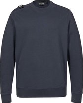 Ma.Strum Heren Core Crew Sweatshirt Blauw maat XS