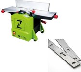 Zipper Vlak- en Vandiktebank - 230V - 1250W - 204 mm Inclusief Zipper Vervangende Messen