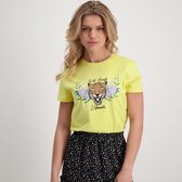 Cars Jeans T-shirt Jacky - Dames - Yellow - (maat: L)
