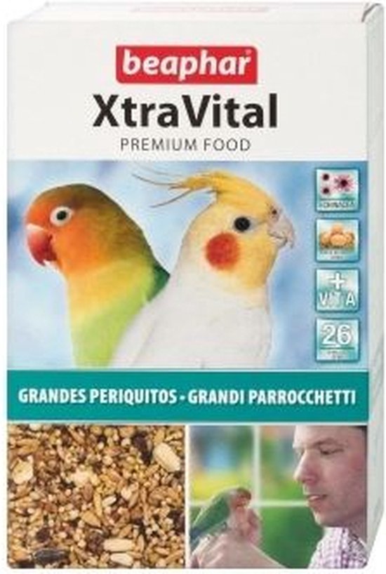 Beaphar Xtravital Grote Parkie - Vogelvoer - 500 g