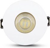 V-tac Inbouwspot Vt-873 8 X 4,2 Cm Gu10 Aluminium Wit/goud