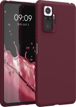 kwmobile telefoonhoesje voor Xiaomi Redmi Note 10 Pro - Hoesje voor smartphone - Back cover in wijnrood