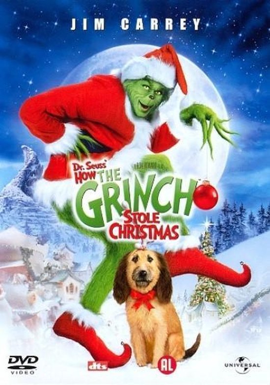 Cover van de film 'Dr. Seuss' How The Grinch Stole Christmas'