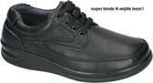 G-comfort -Heren -  zwart - geklede lage schoenen - maat 41