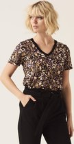 Garcia Dames T-shirt Zwart - Maat XXL