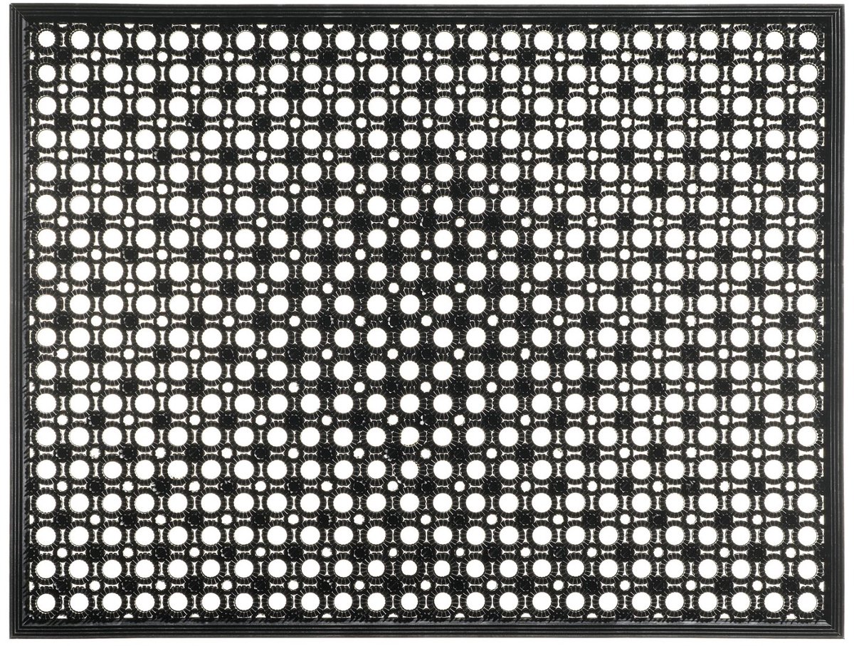 MD Entree - Deurmat - Schoonloopmat - Lizzy Black - 48 x 62 cm