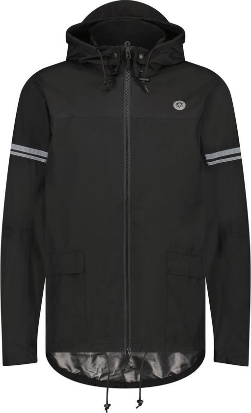 AGU Original Regenpak Essential - Zwart - XL - Dames & Heren - Waterdicht & Ademend
