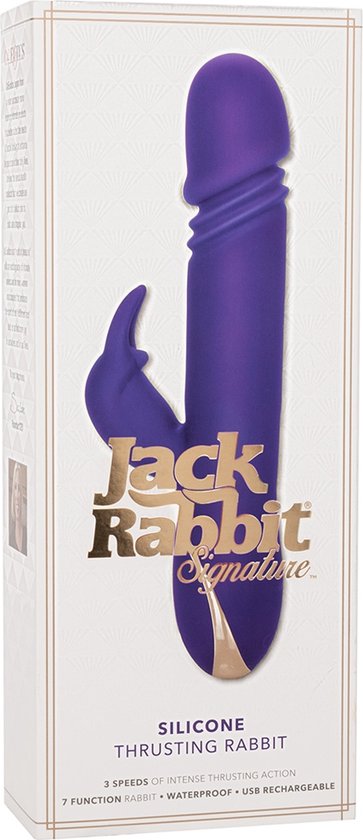 Jack Rabbit Tarzan Vibromasseur Thrusting - Violet
