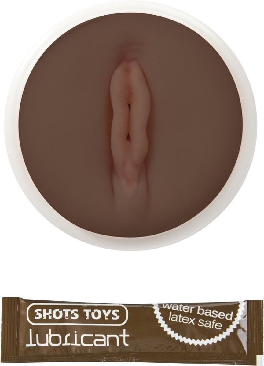 Goedkoopste Dark Easy Rider – Cyberskin Mastrubator Vaginaal voor Lekker Genot - Donkerbruin