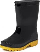 Gevavi Boots - Alex PVC Kinderlaarzen - Regenlaarzen Kinderen - Voor Jongens en Meisjes - Zwart - Maat 34