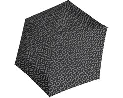 Reisenthel Umbrella Pocket Mini Opvouwbare Mini Paraplu - ø 97 cm - Signature Black Zwart