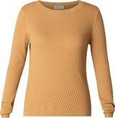 IVY BEAU Nia Trui - Camel - maat 44