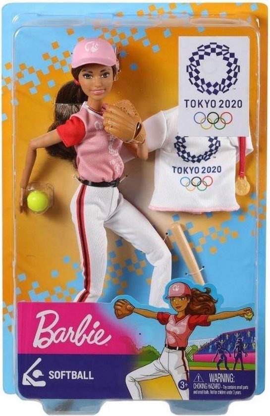 Barbie softball sales player