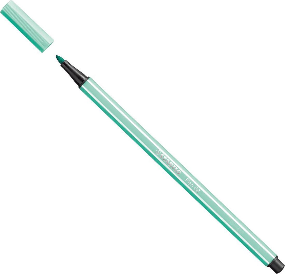 STABILO Pen 68 - Premium Viltstift - IJs Groen - per stuk — afbeelding 12