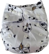 Wasbare luier Bababoe  / Pocket luier Fleece - met bamboe inlegger/ Mister Panda