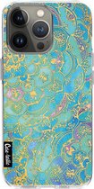 Casetastic Apple iPhone 13 Pro Hoesje - Softcover Hoesje met Design - Sapphire Mandala Print
